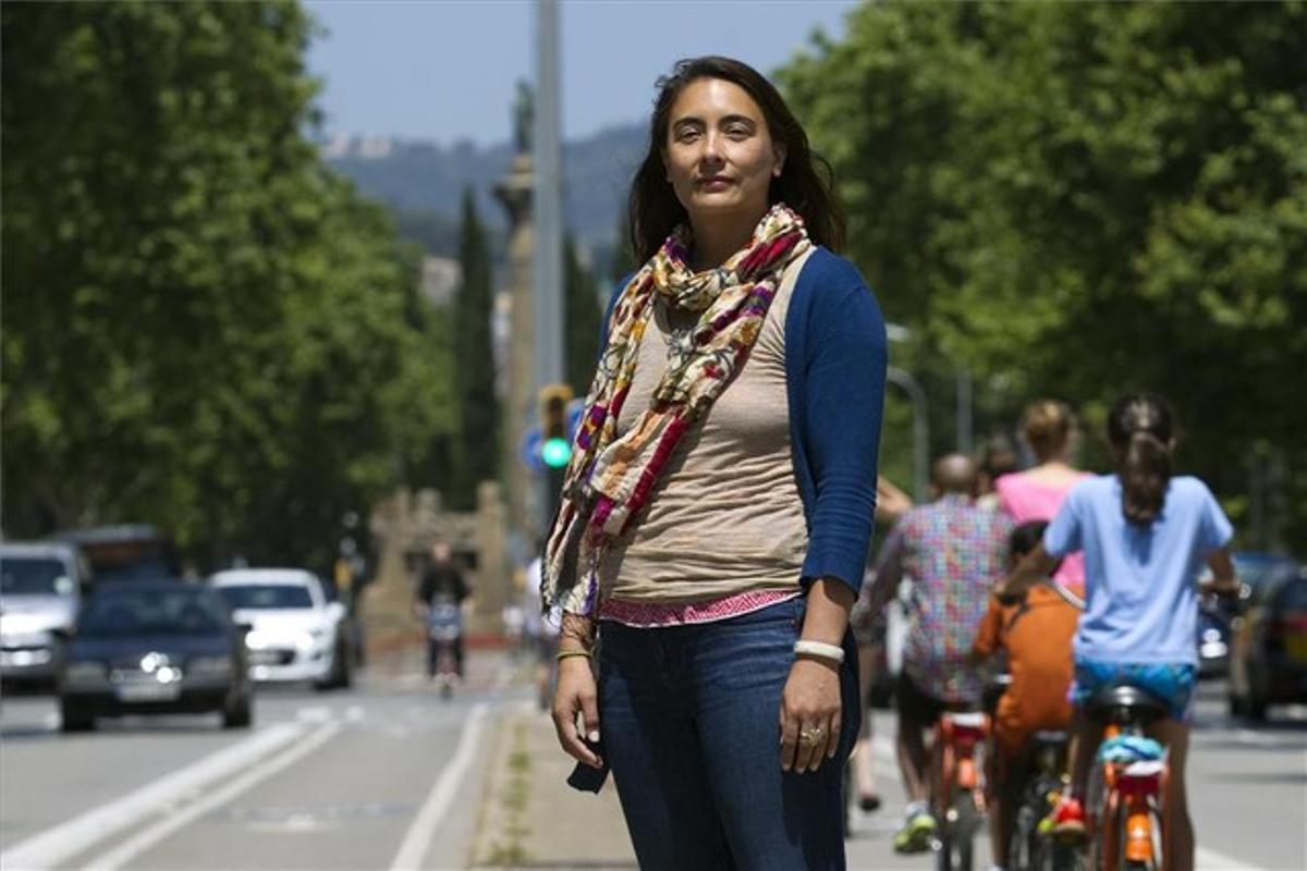 Di-Ann Eisnor, vicepresidenta de Waze, a Barcelona. Di-Ann Eisnor, vicepresidenta de Waze, a Barcelona.