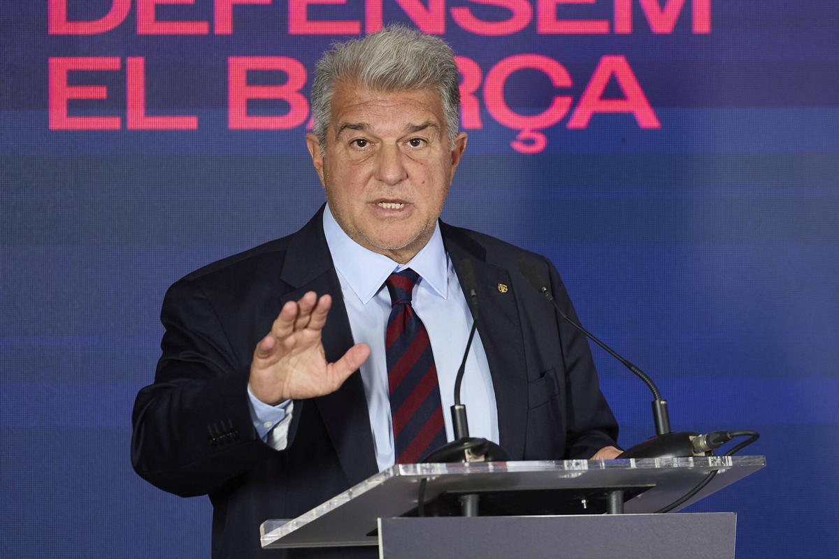 Presentación candidatura a las elecciones de la presidencia del FC Barcelona 2026 de Joan Laporta