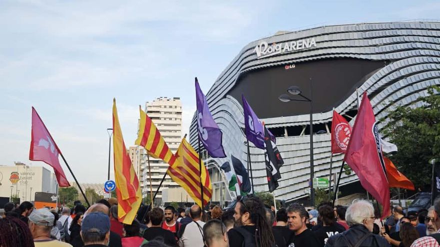 Roig Arena: Las protestas contra Israel por el Hapoel de Tel Aviv