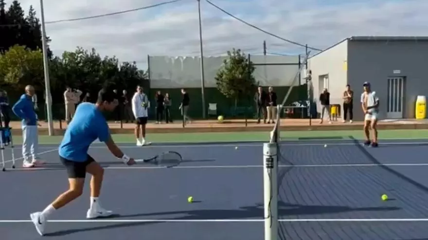 ¡Carlos Alcaraz ya entrena sin Juan Carlos Ferrero!