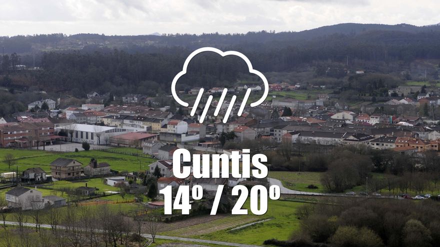 El tiempo en Cuntis: previsión meteorológica para hoy, sábado 14 de junio