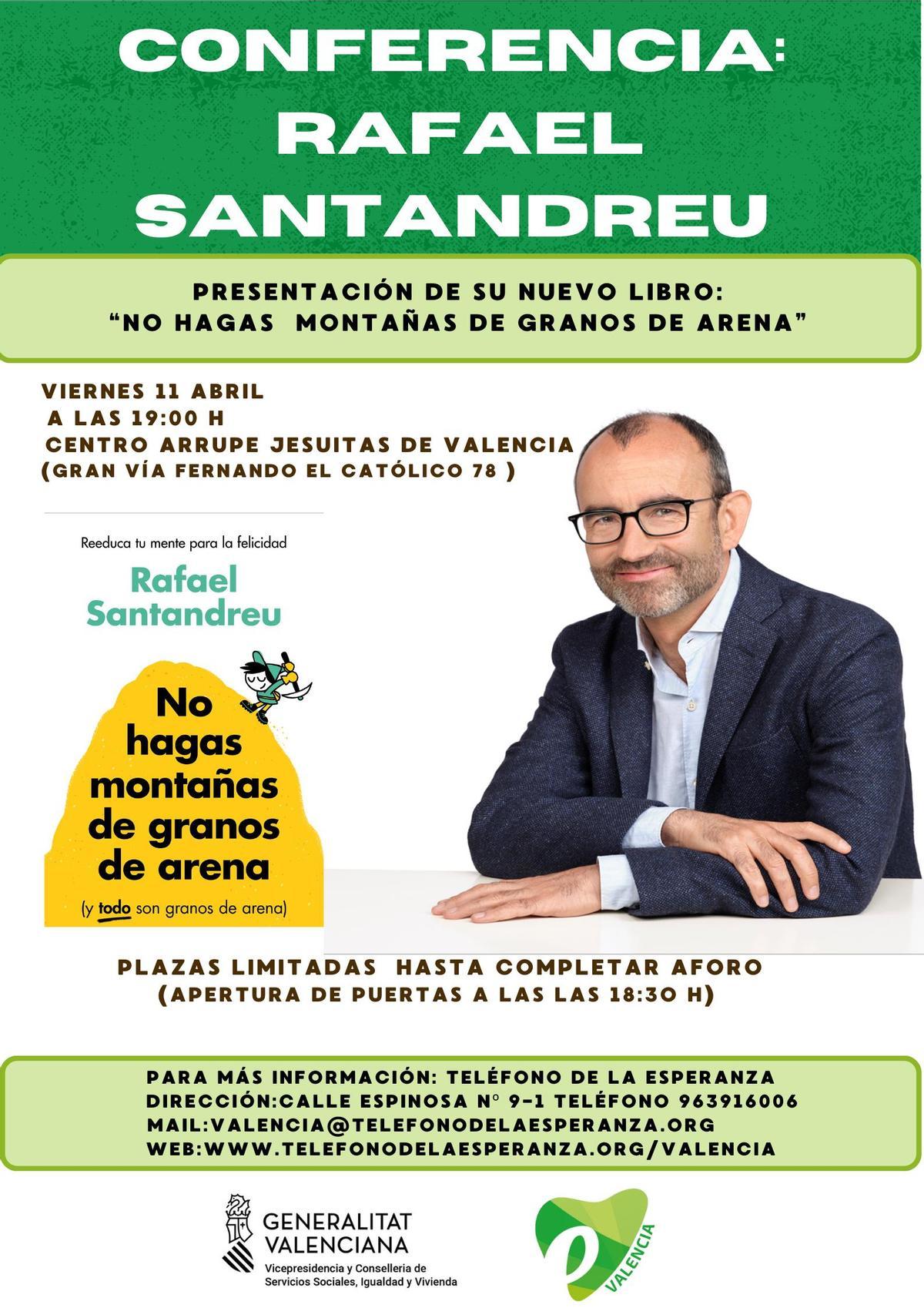 El cartel de la conferencia.
