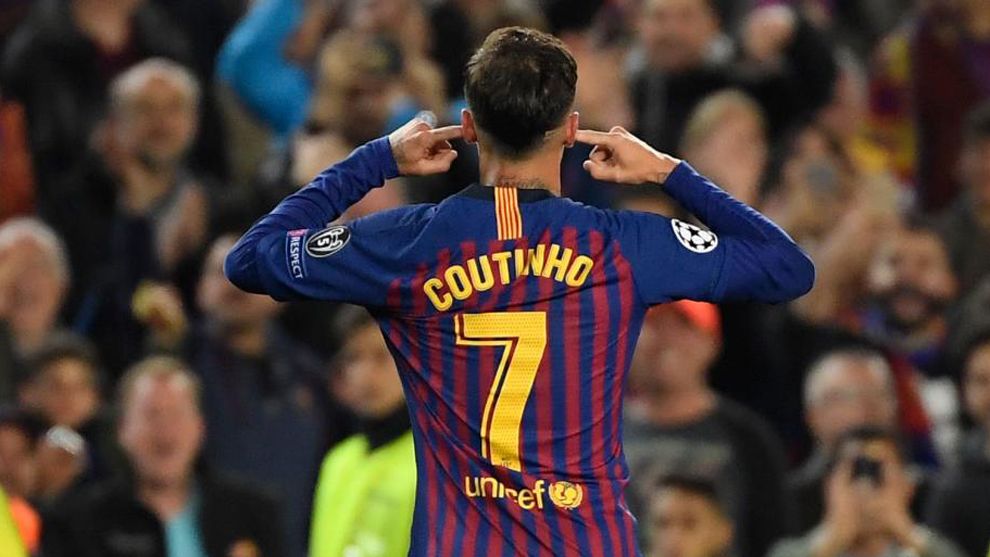 Coutinho celebración silencio