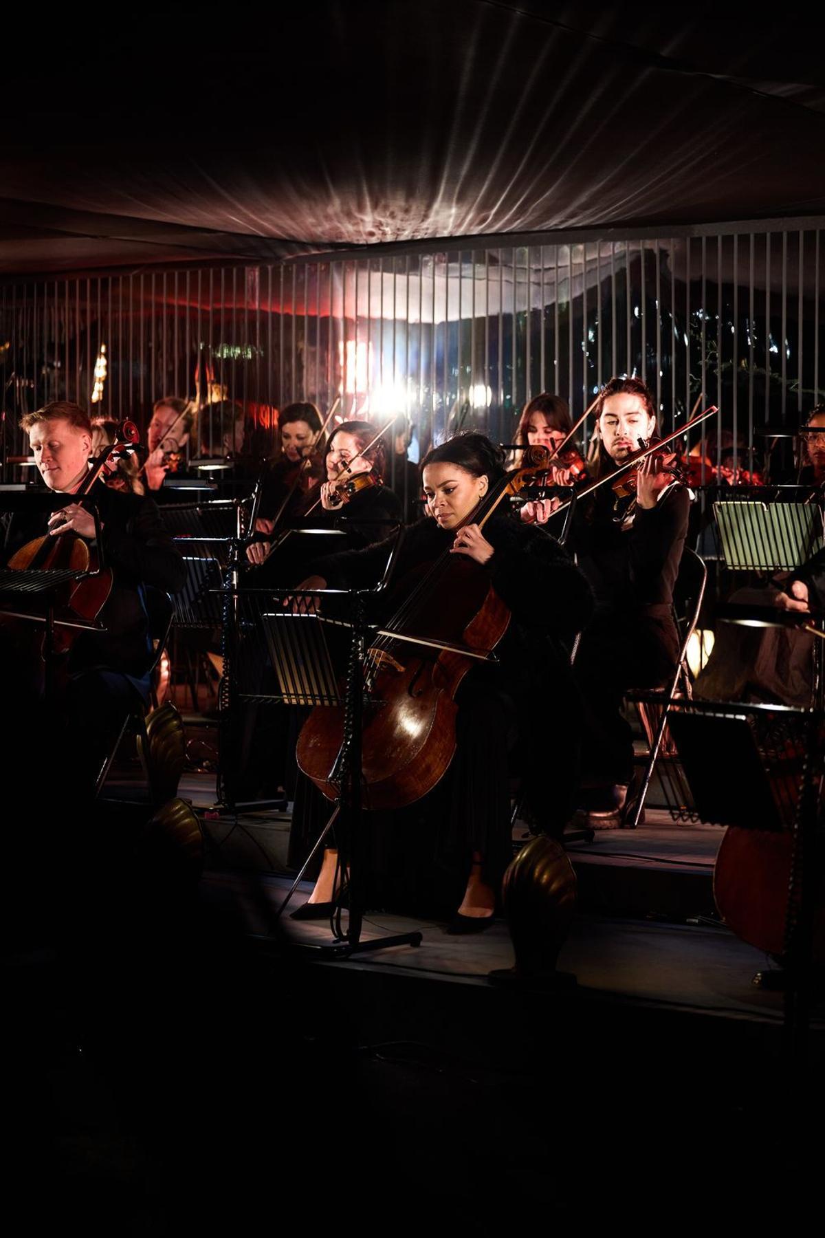 El evento estuvo acompañado de música en directo.