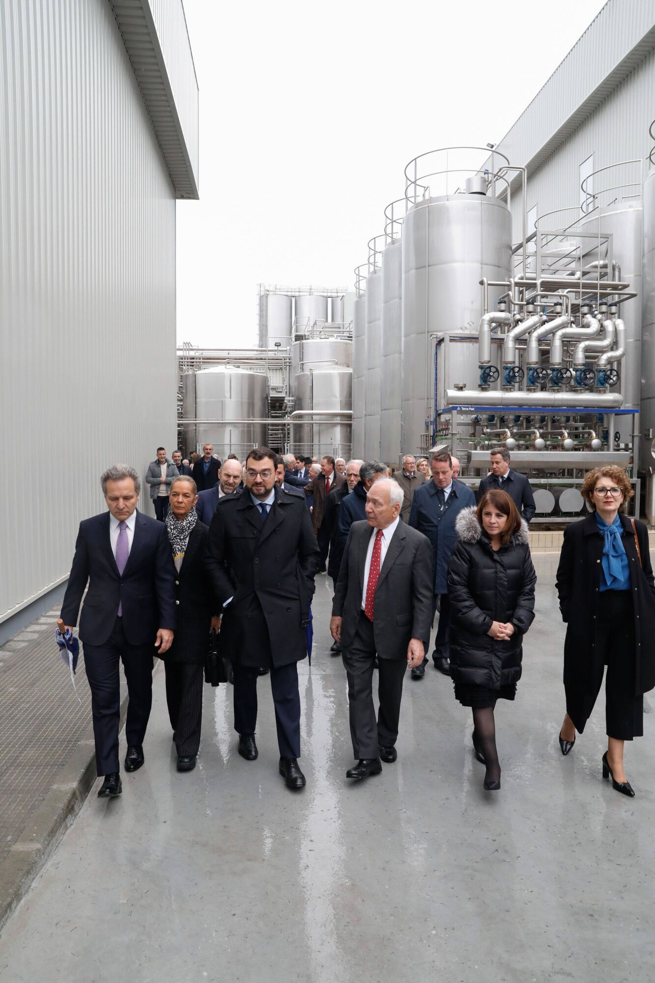 EN IMÁGENES: Inauguración de la nueva planta de Reny Picot en Anleo (Navia)