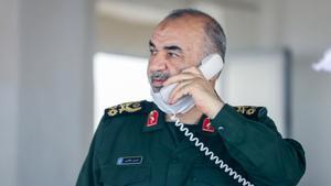 Archivo - El comandante de la Guardia Revolucionaria iraní, Hossein Salami