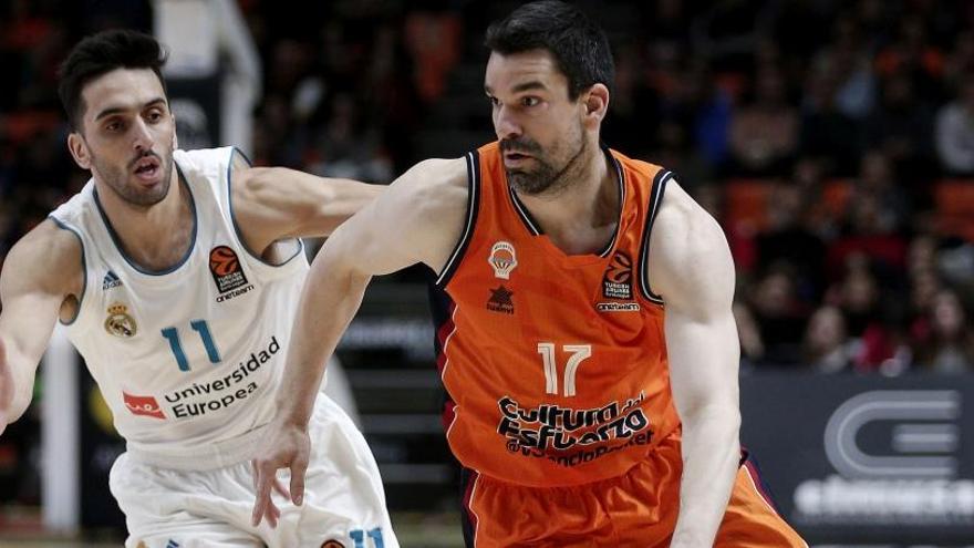 Derrota en Madrid de un Valencia Basket con dos caras