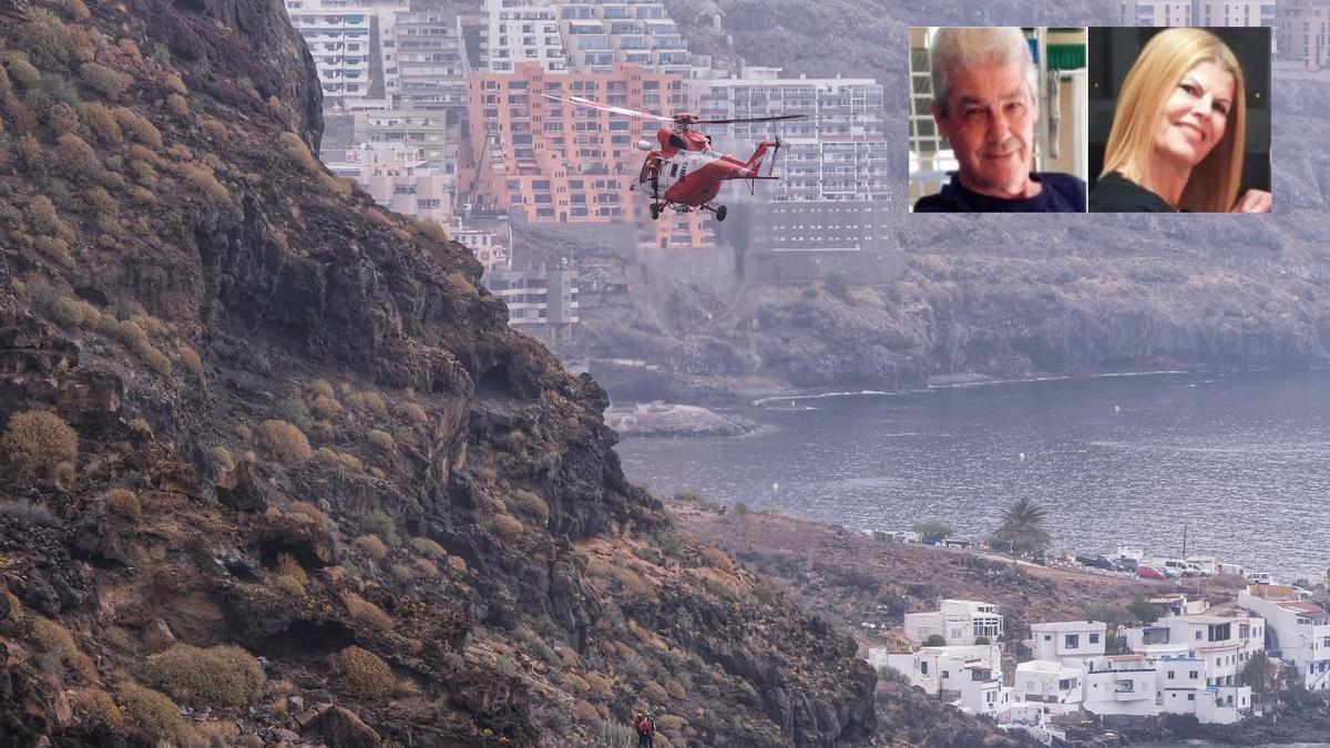 Rescate de los cadáveres de un padre y su hija en Barranco Hondo, en Candelaria