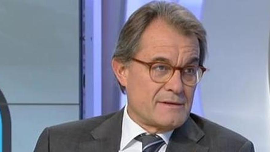 Artur Mas, en TV3.