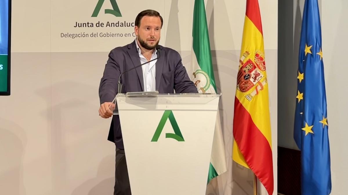 Agustín López Ortiz, delegado de Industria de la Junta de Andalucía en Córdoba.