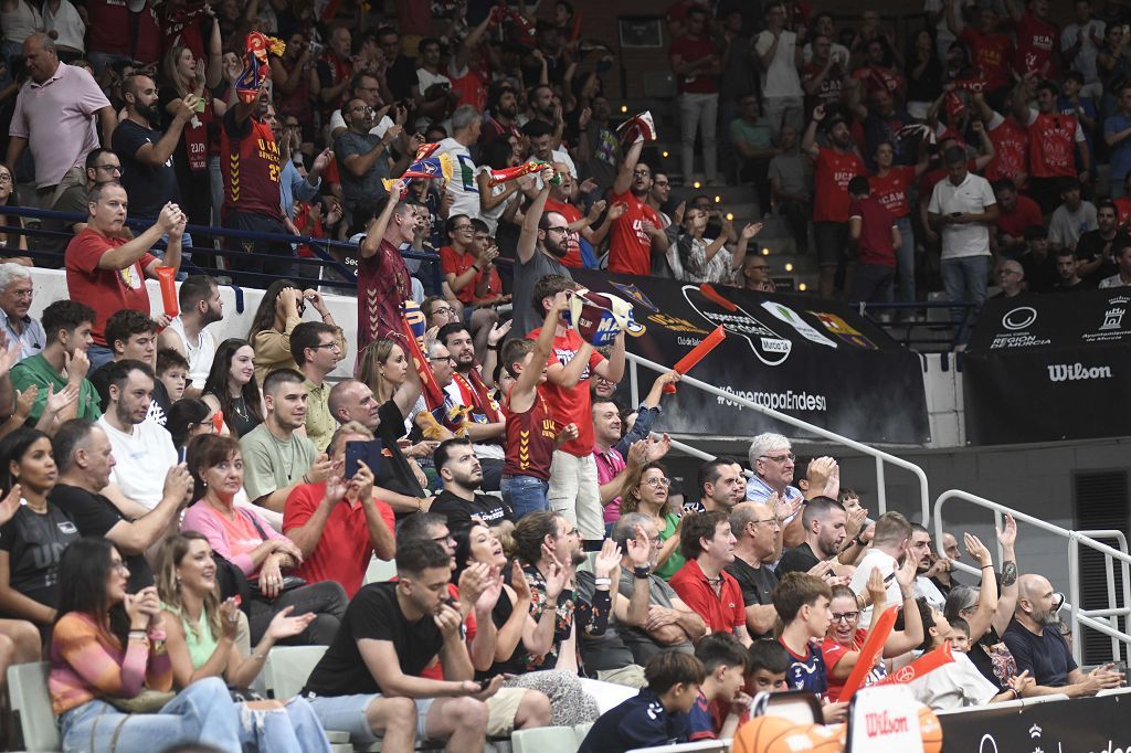 Todas las imágenes de la semifinal de la Supecopa entre el UCAM Murcia y el Unicaja