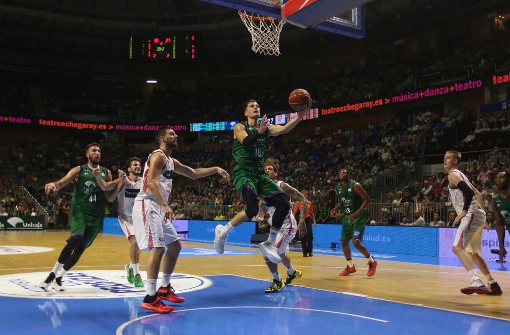 Inesperada derrota del Unicaja en su debut como local.