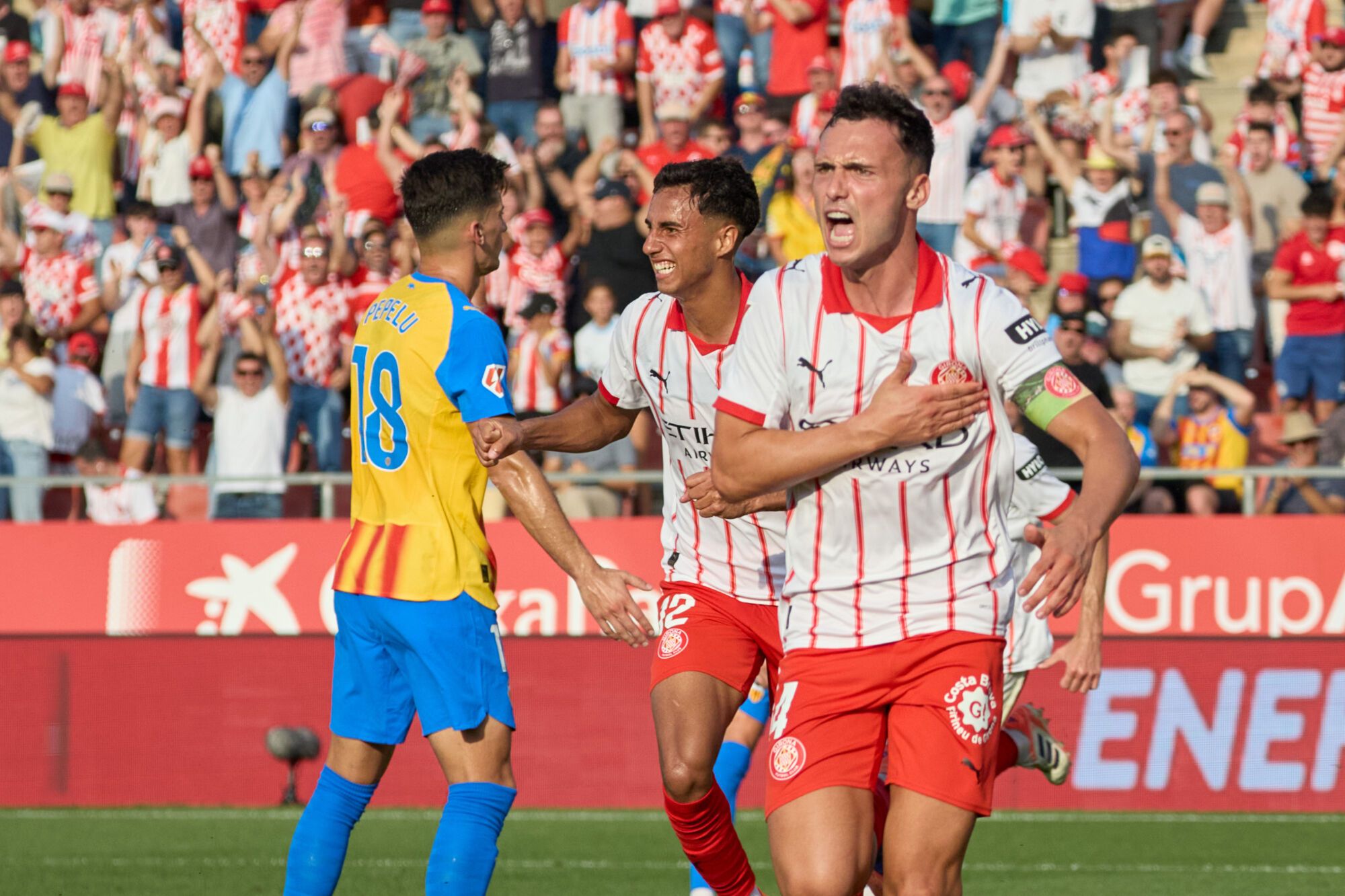 Les imatges del Girona FC - València