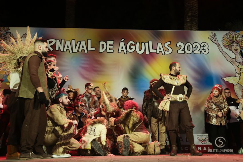 Suelta de la Mussona en el Carnaval de Águilas