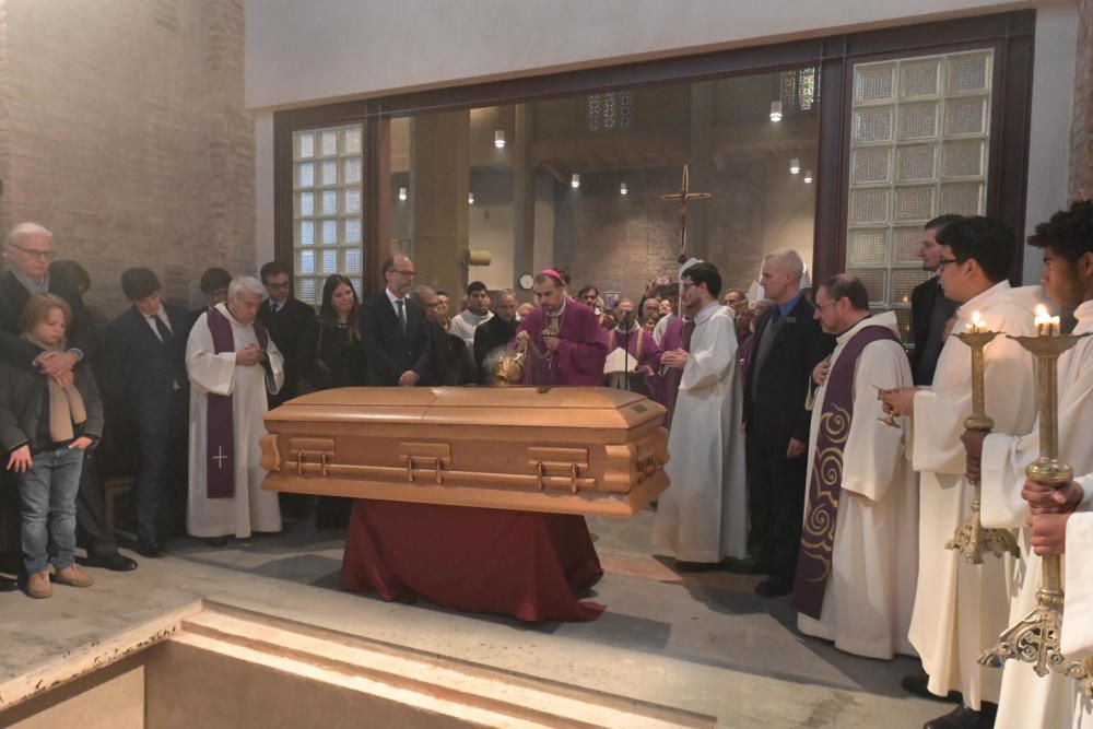Funeral del bisbe emèrit de Solsona Jaume Traserra