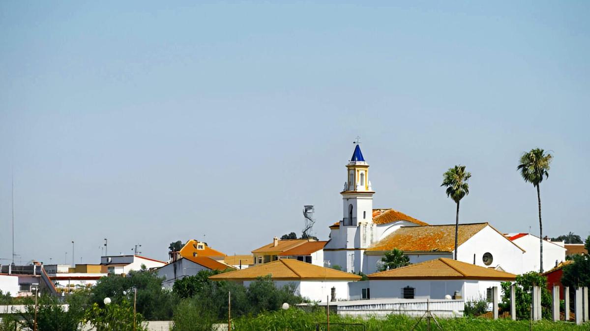 Vista de El Garrobo, en la Sierra Morena de Sevilla