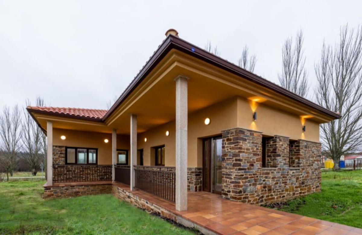 Nuevo centro social de Abejera de Aliste. | Ch. S.