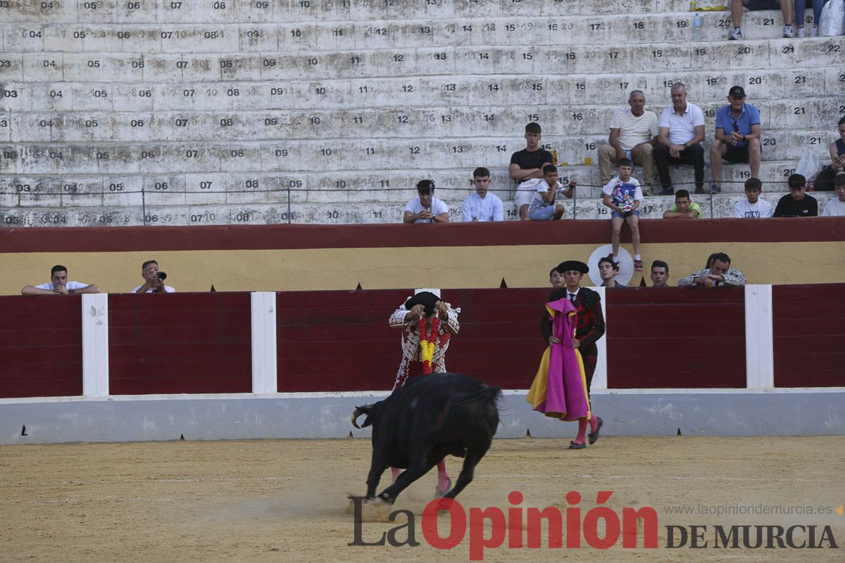 Novillada de promoción en Cehegín: Fran Ferrer, Parrita, José María Trigueros y Víctor Acebo