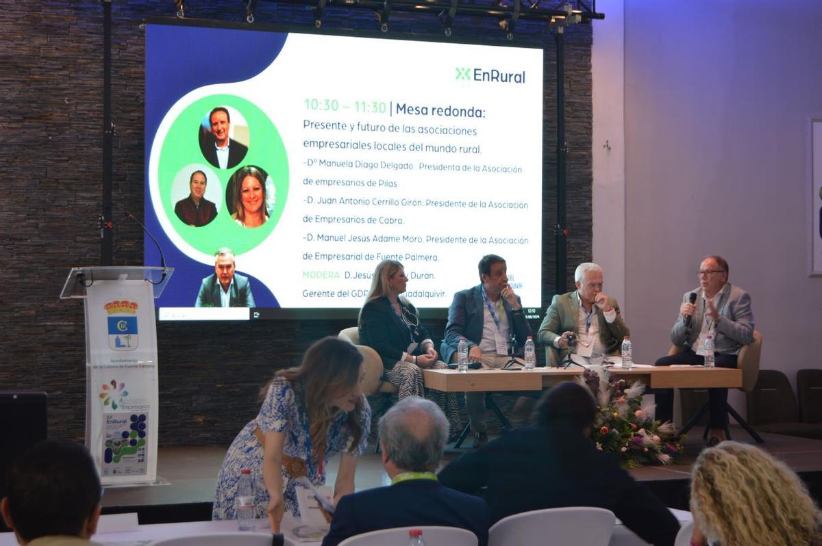 Mesa redonda celebrada en el foro del GDR del Medio Guadalquivir