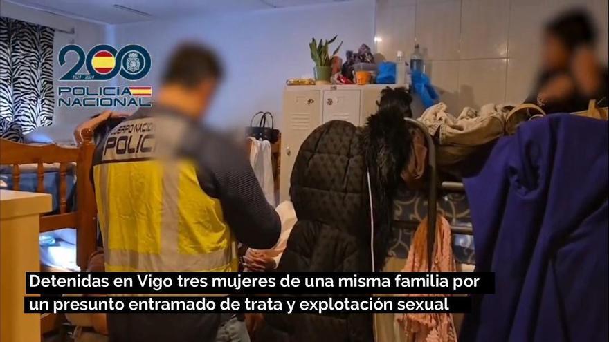 Detenidas en Vigo tres mujeres de una misma familia por un presunto entramado de trata y explotación sexual