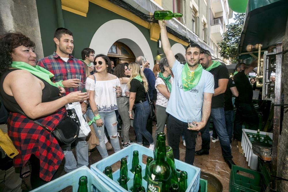 La Preba de la sidra en Gascona 2019