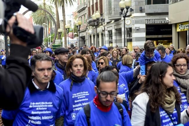 Marcha azul para celebrar el Dia Mundial de ...