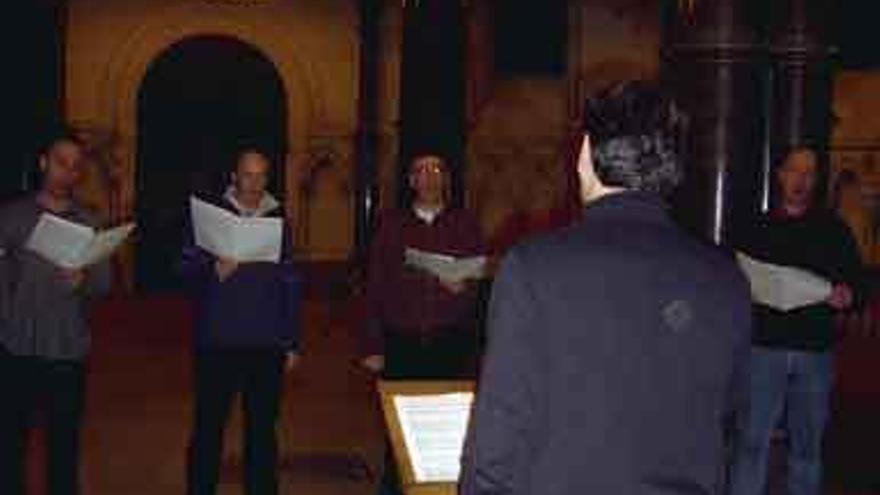 Interpretación del Miserere en la iglesia del Temple de Londres.