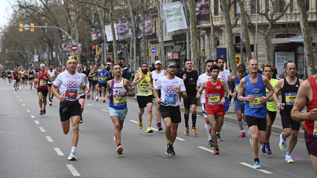 La Maratón de Barcelona 2023 en imágenes