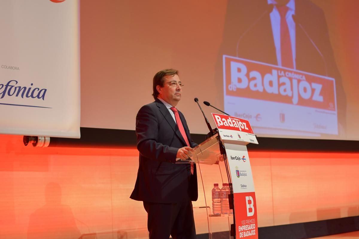 La gala de los premios Empresario de Badajoz 2018 en imágenes