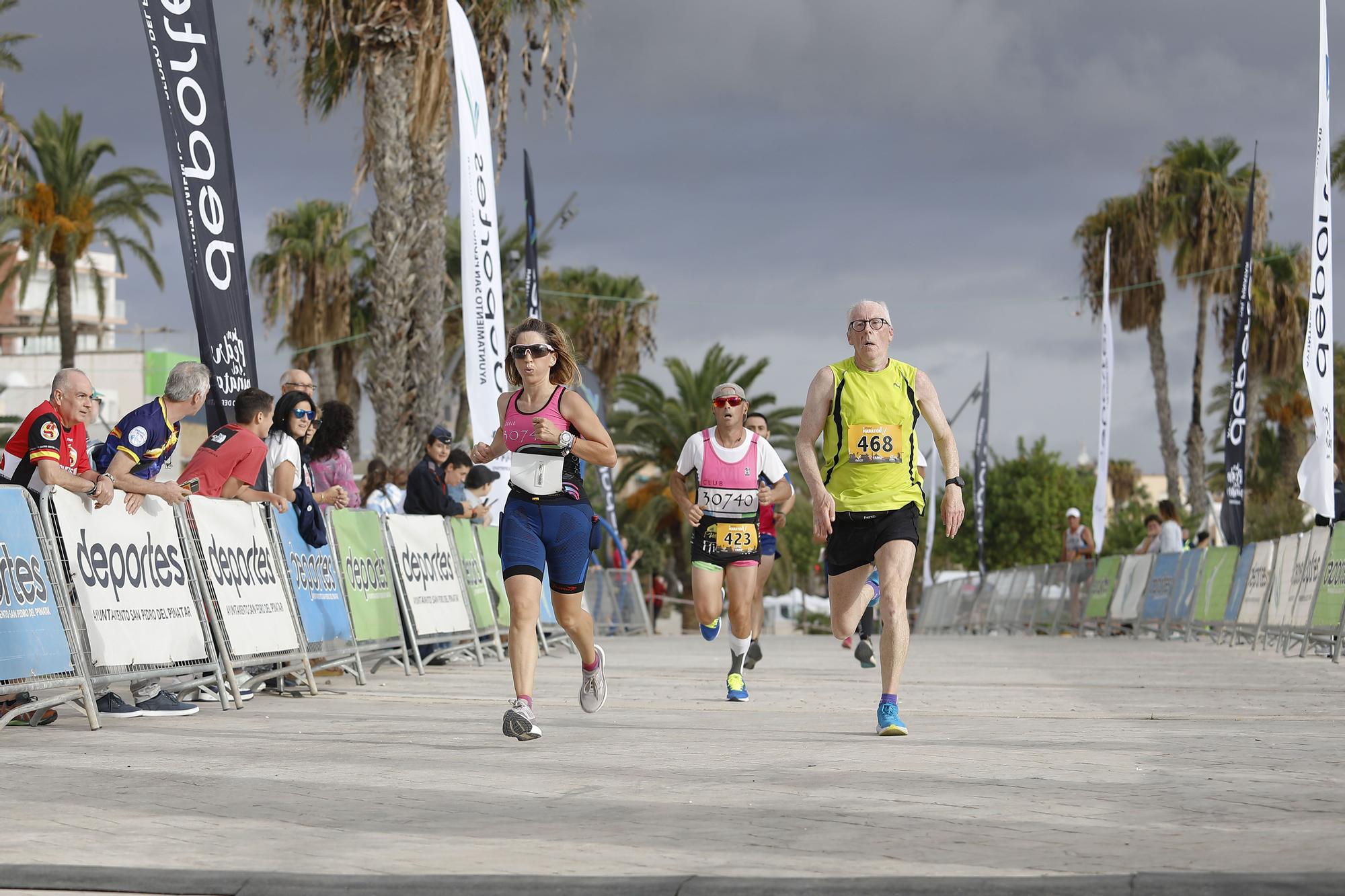 La media maratón Paraíso Salado de San Pedro del Pinatar, en imágenes