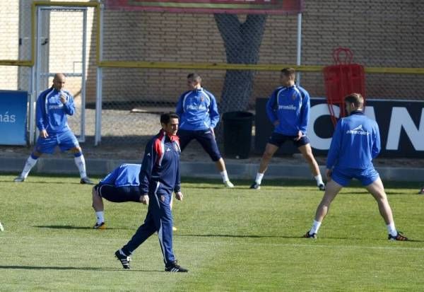 Fotogalería del entrenamiento del Real Zaragoza