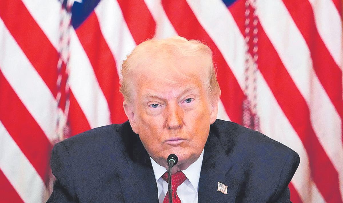 El presidente de Estados Unidos, Donald Trump