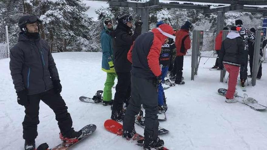 La nieve caerá hoy en Galicia en cotas superiores a los 800 metros