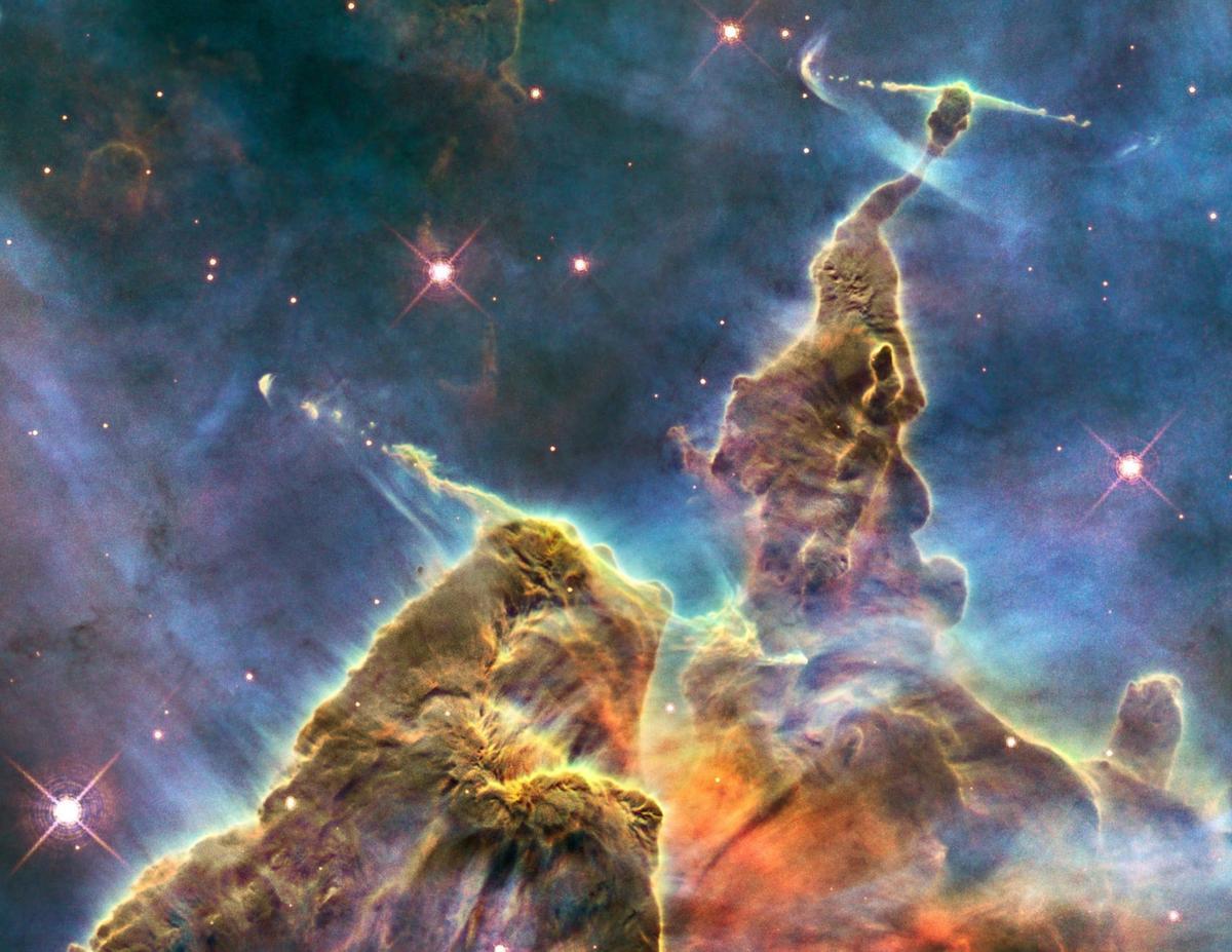 6. La 'Montaña Mística' de la Nebulosa Carina
