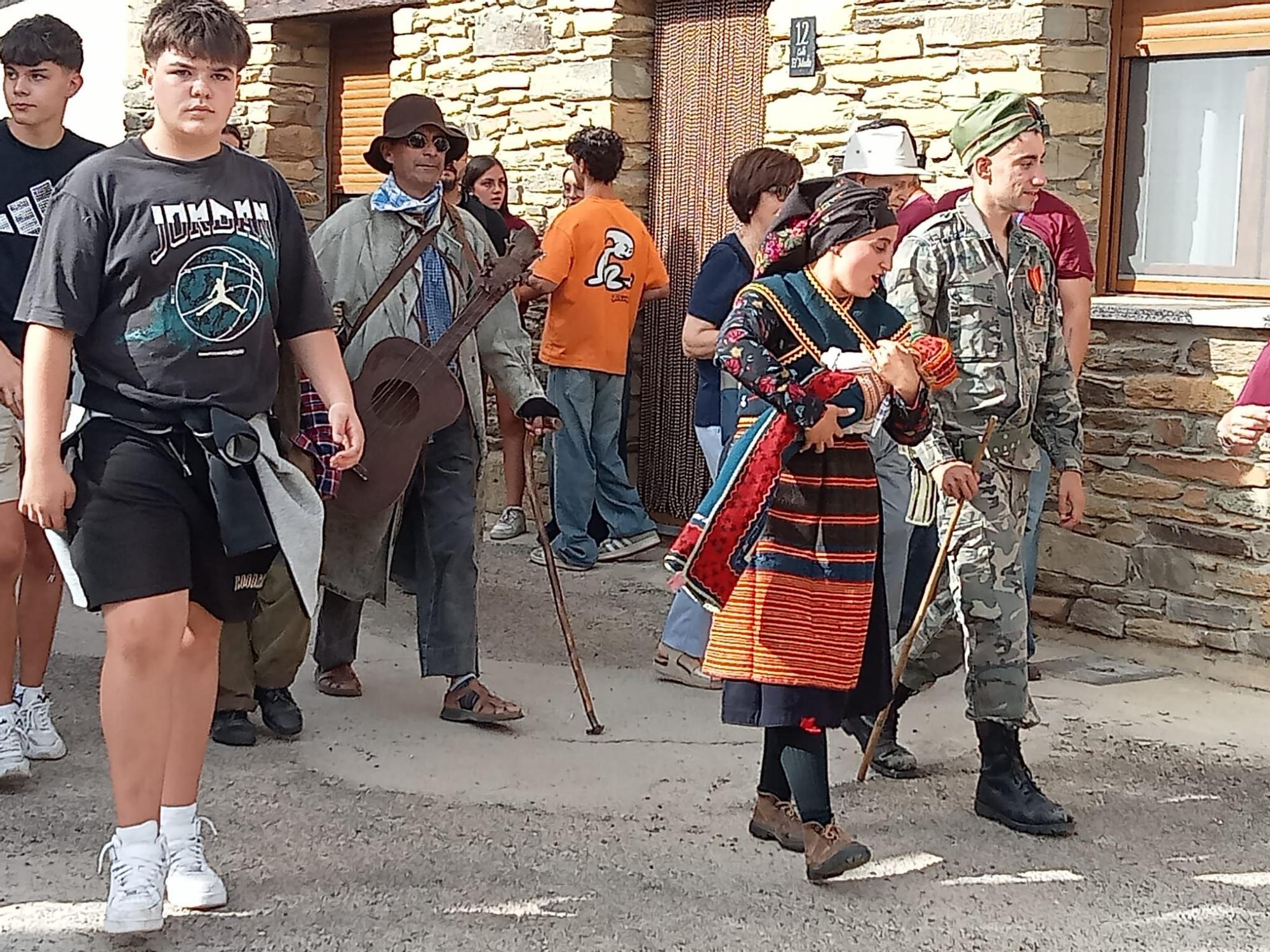 Las mascaradas zamoranas exaltan su autenticidad en Pobladura de Aliste