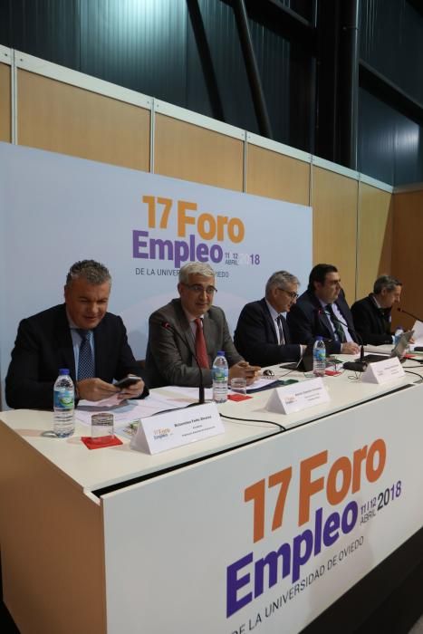 Inauguración de una nueva edición del Foro de Empleo de la Universidad