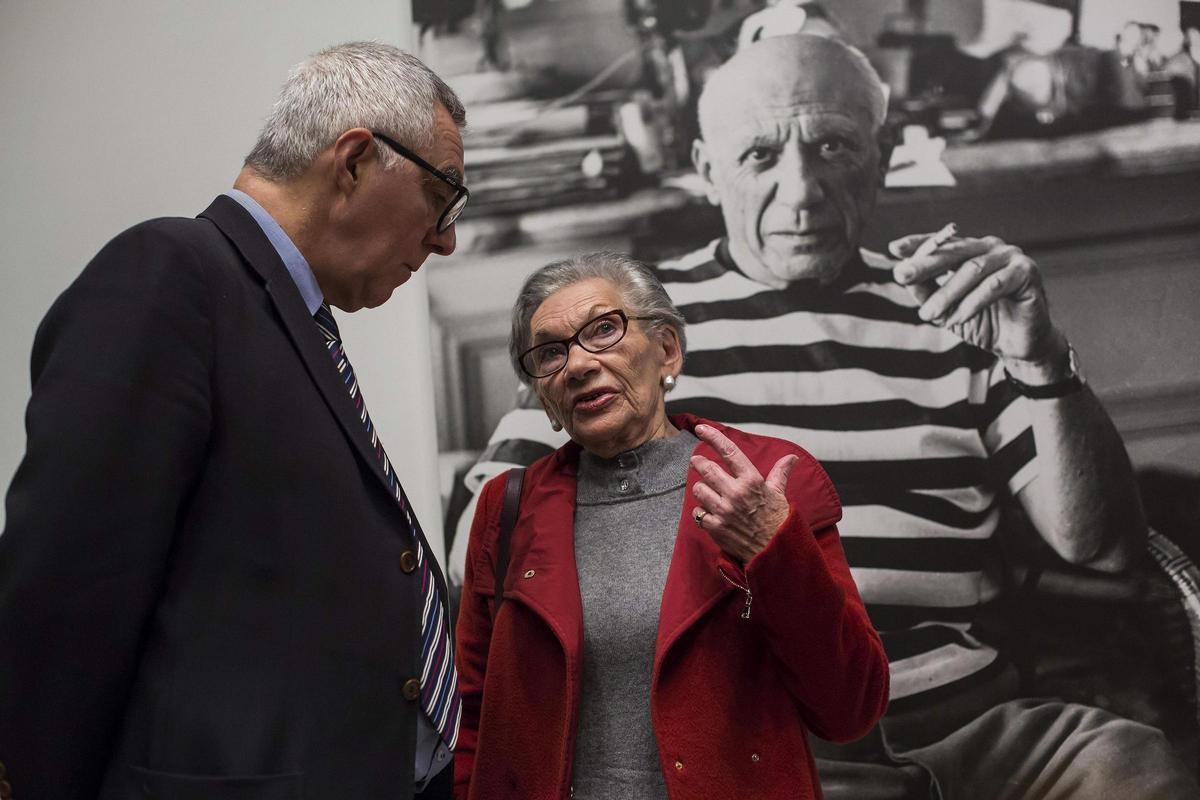 Muere Christine Ruiz-Picasso, nuera del artista y artífice del Museo de Málaga.