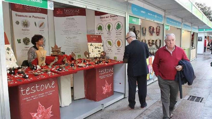 Casetas de la feria de artesanía. // Iñaki Osorio