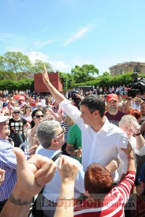 Pedro Sánchez en Murcia