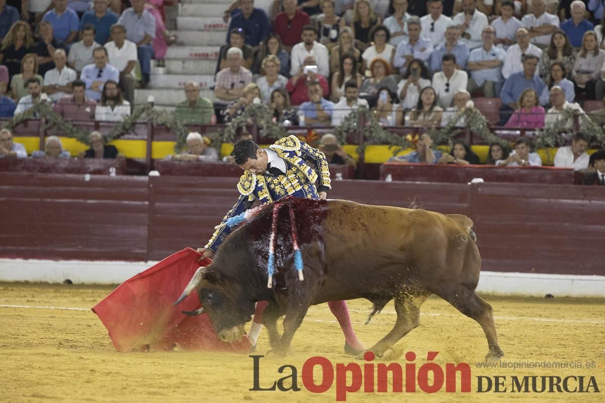 Cuarta corrida en la Feria Taurina de Murcia (Castella, Manzanares y Ureña)