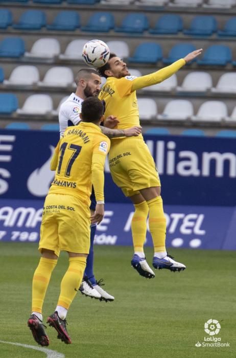 Partido de la Ponferradina y el Málaga CF de la Liga SmartBank.