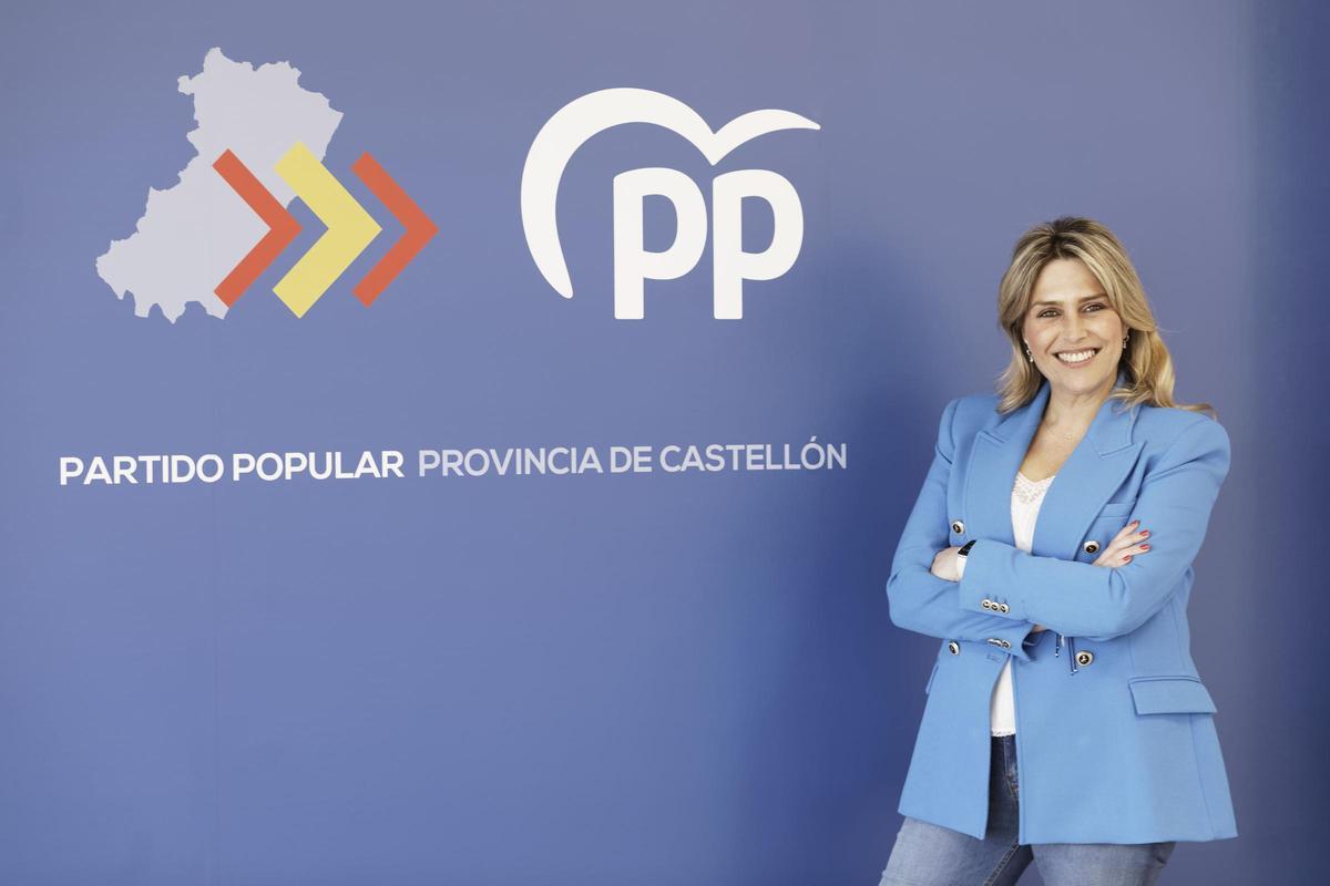 Marta Barrachina, presidenta del PP de la provincia de Castellón.