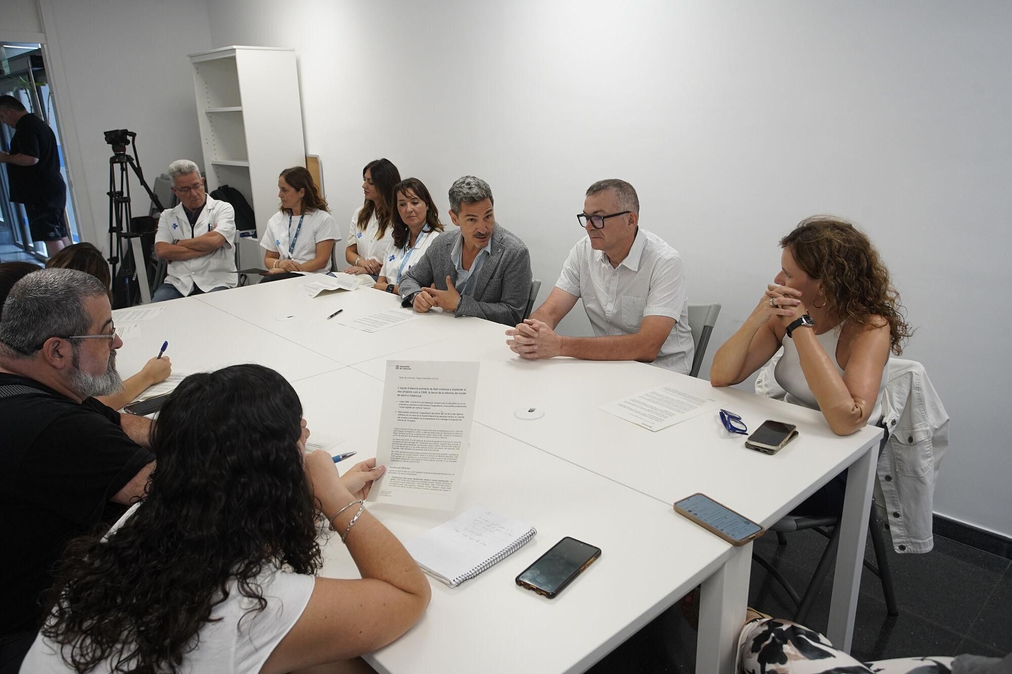 Salt CAP Jordi Nadal transformació i reforma de l’atenció primària fisioterapeuta activitat amb persones de risc millora mobilitat atenció amb IA intel·ligència artificial