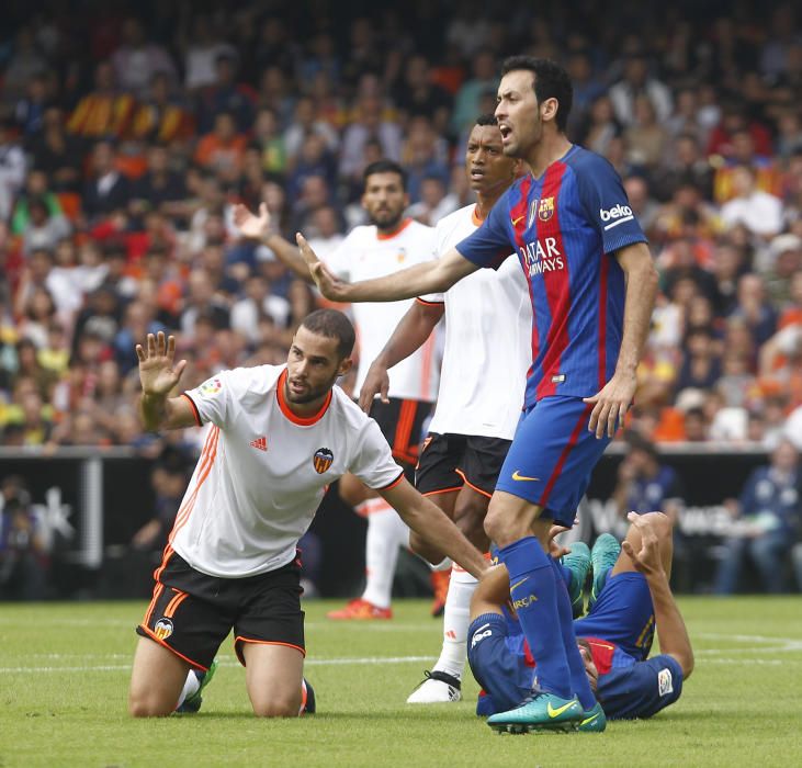 Las mejores imágenes del Valencia -Barcelona