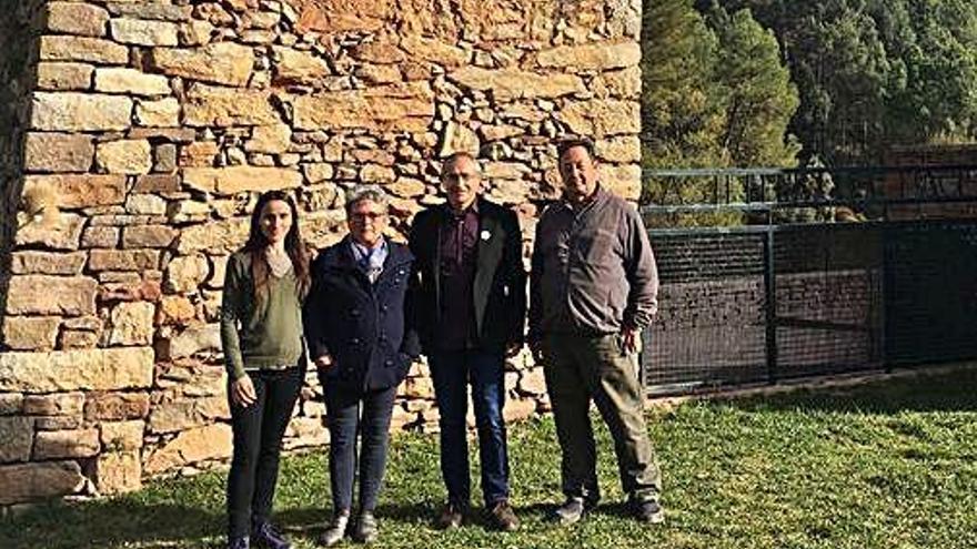 Promotors del Parc de les Olors a Castellnou de Bages