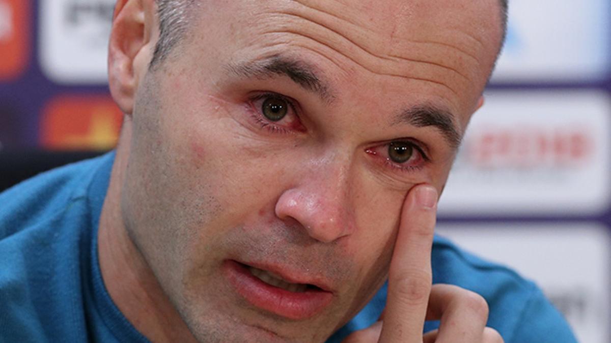 Andrés Iniesta anuncia su despedida del fútbol español