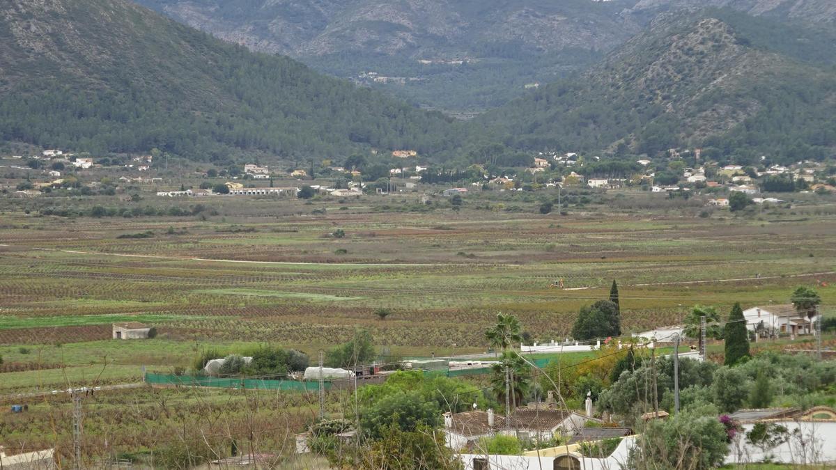 La Vall de Pop y el Pla de Llíber forman una unidad homogénea de paisaje