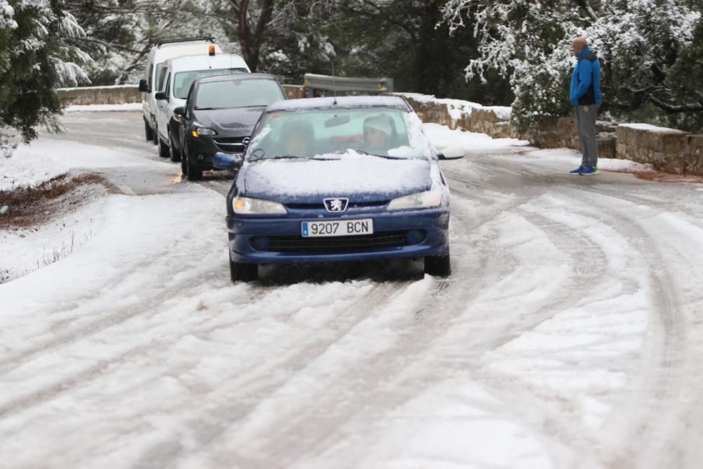 Nieve en Los Montes de Málaga