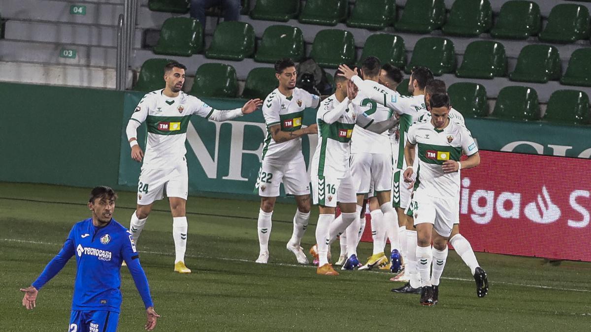 Elche 1 - Getafe 3: El Elche se desangra