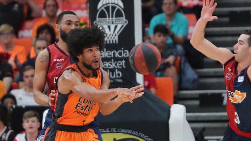 Louis Labeyrie, en el partido ante el Kirolbet Baskonia